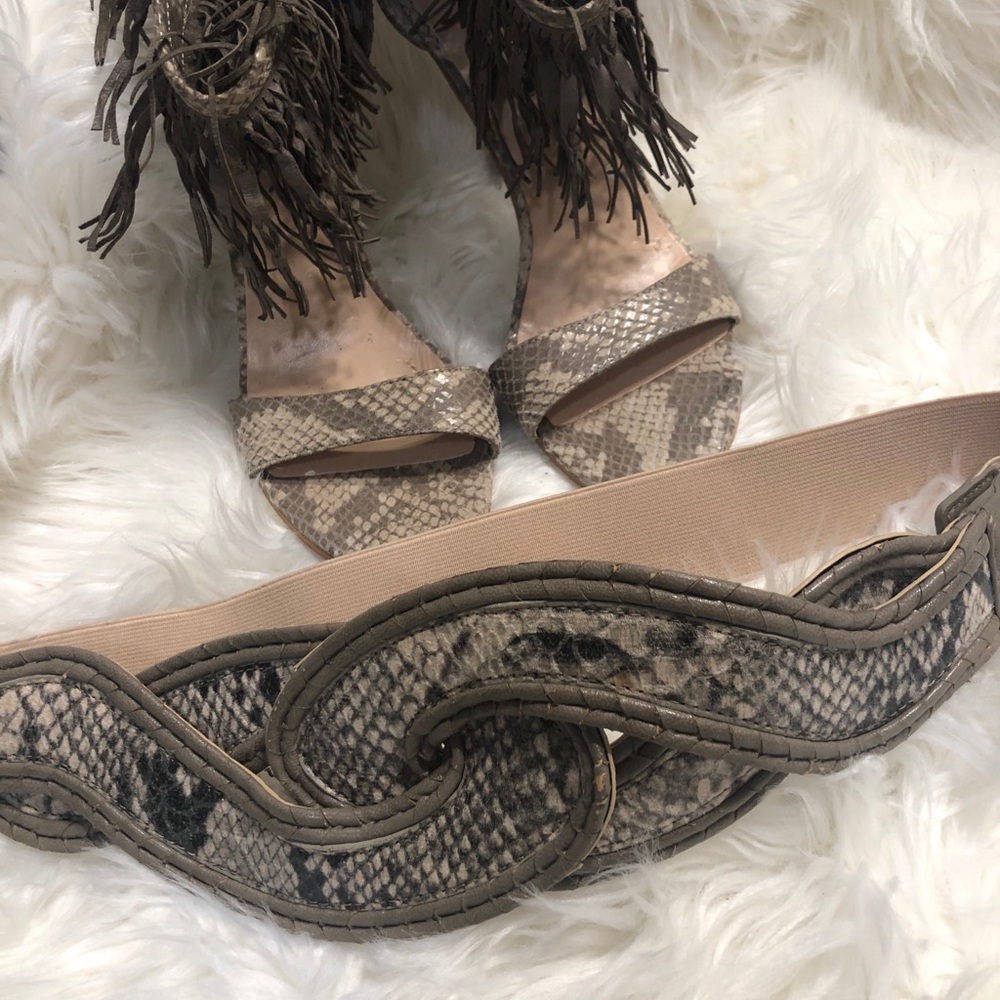 Snake waist belt